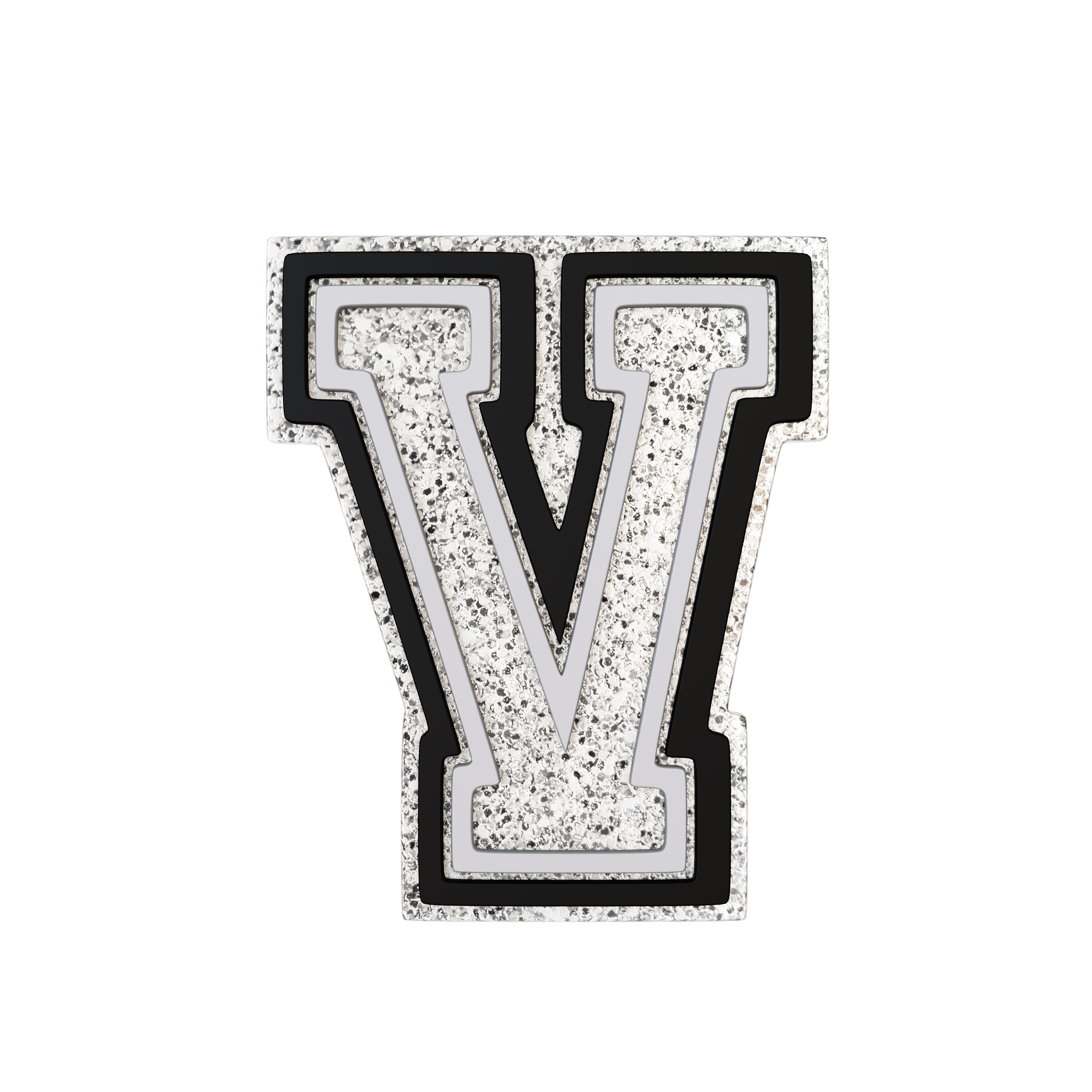 Budz | Silver Letter V